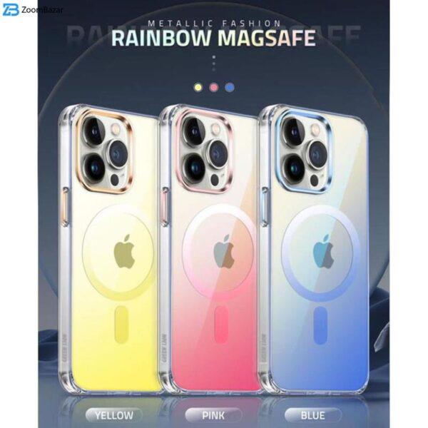کاور گرین مدل RainBow Magsafe مناسب برای گوشی موبایل اپل iphone 13 Pro Max