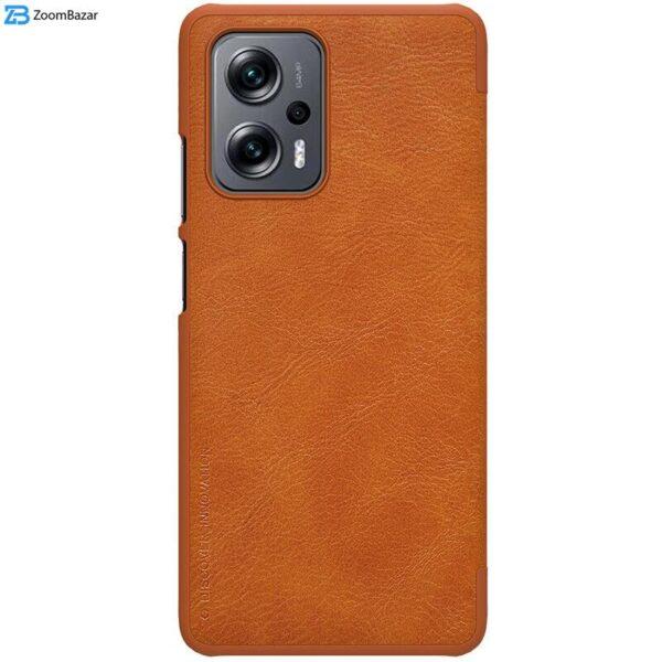 کیف کلاسوری نیلکین مدل QIN Leather Case مناسب برای گوشی موبایل شیائومی Poco X4 GT 5G