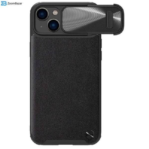 کاور نیلکین مدل CamShield Leather S Case مناسب برای گوشی موبایل اپل iPhone 14 plus