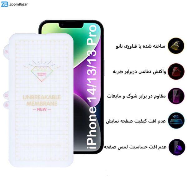 محافظ صفحه نمایش بوف مدل Hydrogel-G مناسب برای گوشی موبایل اپل iPhone 14 /13/13 Pro