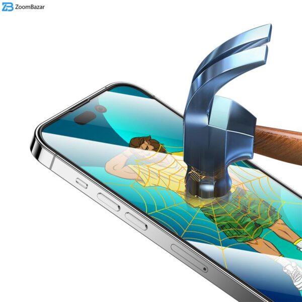 محافظ صفحه نمایش گرین مدل Silicone-HD Plus مناسب برای گوشی موبایل اپل iPhone 14 Pro