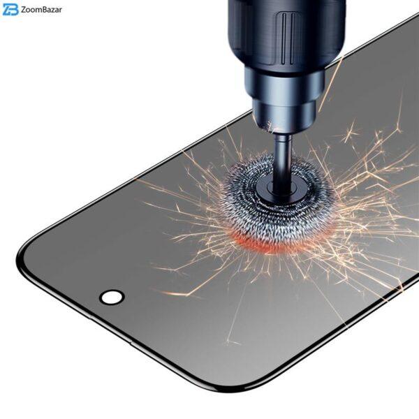 محافظ صفحه نمایش حریم شخصی گرین مدل 3D Pv-Pet Pro مناسب برای گوشی موبایل اپل iPhone 14