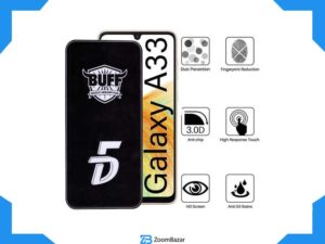 گلس سامسونگ Galaxy A33 بوف مدل 5D زوم بازار
