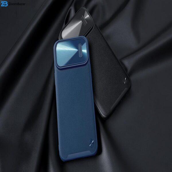 کاور نیلکین مدل CamShield Leather S Case مناسب برای گوشی موبایل اپل iPhone 14 plus