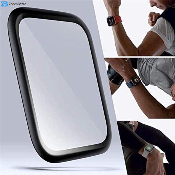 محافظ صفحه نمایش بوف مدل FullGlue-Flexible مناسب برای اپل واچ 45 میلی متری سری 7 / 8