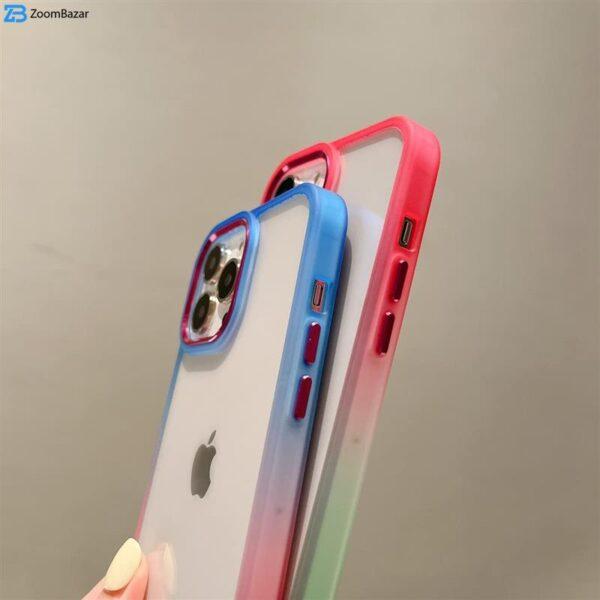 کاور اپیکوی مدل Rainbow مناسب برای گوشی موبایل اپل Iphone 14 Pro Max