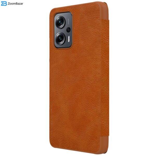 کیف کلاسوری نیلکین مدل QIN Leather Case مناسب برای گوشی موبایل شیائومی Poco X4 GT 5G