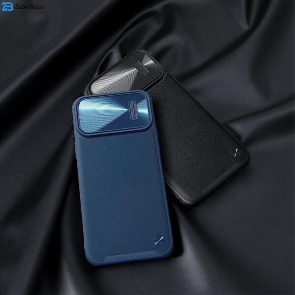 کاور نیلکین مدل CAMSHIELD LEATHER S مناسب برای گوشی موبایل اپل IPHONE 14 PRO MAX