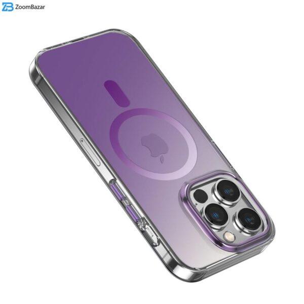 کاور گرین مدل Rainbow Magsafe مناسب برای گوشی موبایل اپل iPhone 14 Pro Max