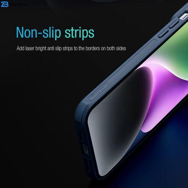کاور نیلکین مدل Textured Fiber S Case مناسب برای گوشی موبایل اپل iPhone 14
