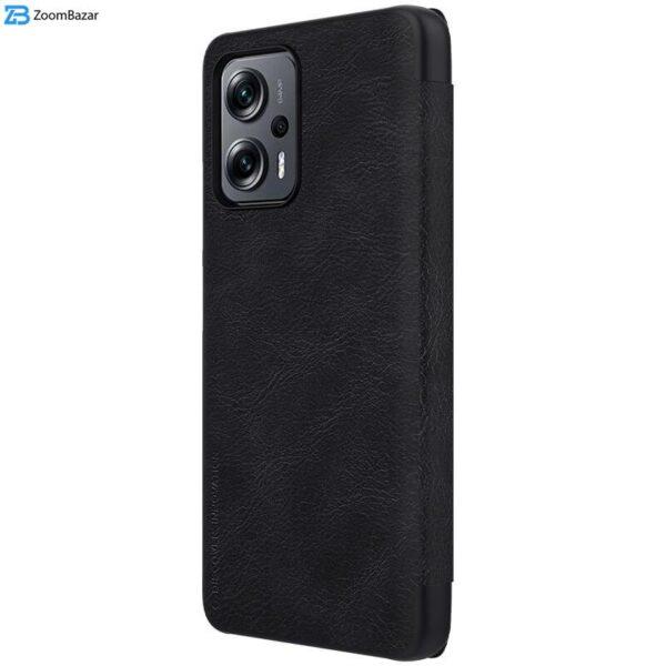 کیف کلاسوری نیلکین مدل QIN Leather Case مناسب برای گوشی موبایل شیائومی Poco X4 GT 5G