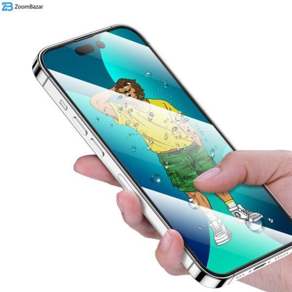 محافظ صفحه نمایش گرین مدل Silicone-HD Plus مناسب برای گوشی موبایل اپل iPhone 14 Pro Max