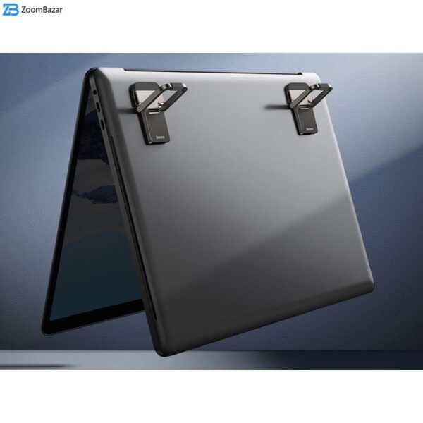 پایه نگهدارنده لپ تاپ باسئوس مدل Slim Laptop Kickstand LUZC000013 بسته 2 عددی