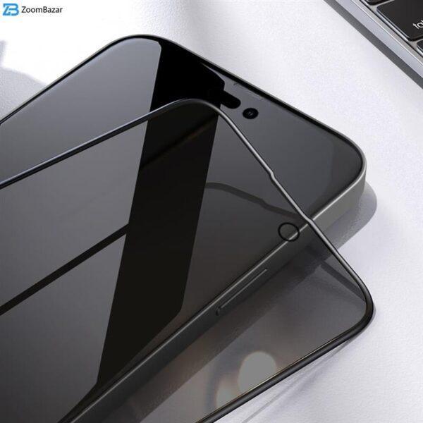 محافظ صفحه نمایش حریم شخصی بوف مدل Pro Plus مناسب برای گوشی موبایل اپل iPhone 14 Pro Max