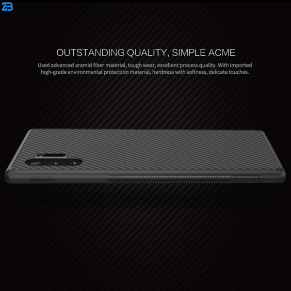 قاب سامسونگ Galaxy Note10 Plus نیلکین مدل Synthetic Fiber زوم بازار Open Box
