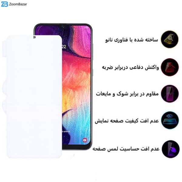 محافظ صفحه نمایش اپیکوی مدل Hydrogel-cover مناسب برای گوشی موبایل سامسونگ Galaxy A50/A50s/A31/A30S/A30/A40s/A20/M32 4G/M30S/M30s/F41