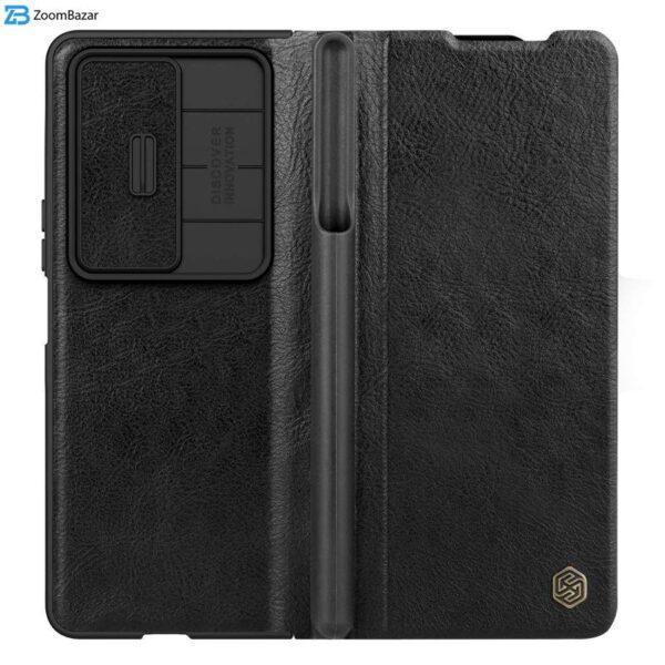 کیف کلاسوری نیلکین مدل QIN Leather مناسب برای گوشی موبایل سامسونگ Galaxy Z Fold4
