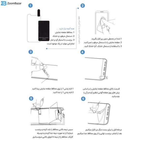 محافظ صفحه نمایش اپیکوی مدل Hydrogel-cover مناسب برای گوشی موبایل اپل iPhone 11 Pro به همراه محافظ پشت گوشی