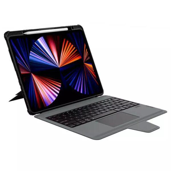 کیف کلاسوری نیلکین مدل Bumper Combo Keyboard مناسب برای تبلت اپل iPad Pro 12.9 2022 / iPad Pro 12.9 2021 / iPad Pro 12.9 2020