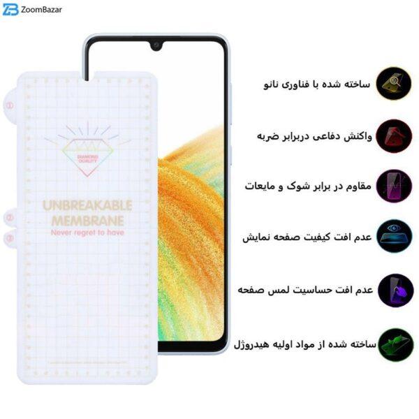 محافظ صفحه نمایش بوف مدل Hydrogel-G مناسب برای گوشی موبایل سامسونگ Galaxy A33 5G/A50/A30