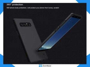 قاب سامسونگ Galaxy Note 8 نیلکین مدل Super Frosted Shield زوم بازار Open Box