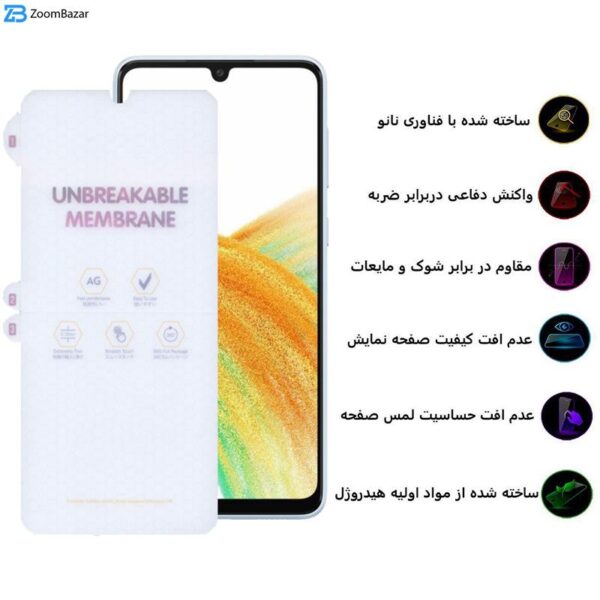 محافظ صفحه نمایش مات بوف مدل Hydrogel-G مناسب برای گوشی موبایل سامسونگ Galaxy A33 5G/A50/A30