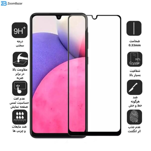 محافظ صفحه نمایش سرامیکی بوف مدل Cmic مناسب برای گوشی موبایل سامسونگ Galaxy A33 5G