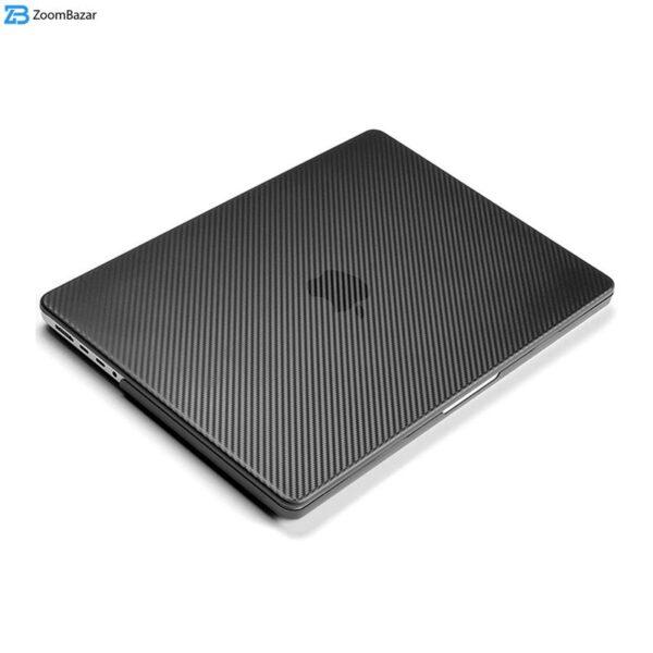 کاور گرین لاین مدل Carbon Fiber Hard Shell مناسب برای لپ تاپ اپل مک بوک پرو 2021 14 اینچی