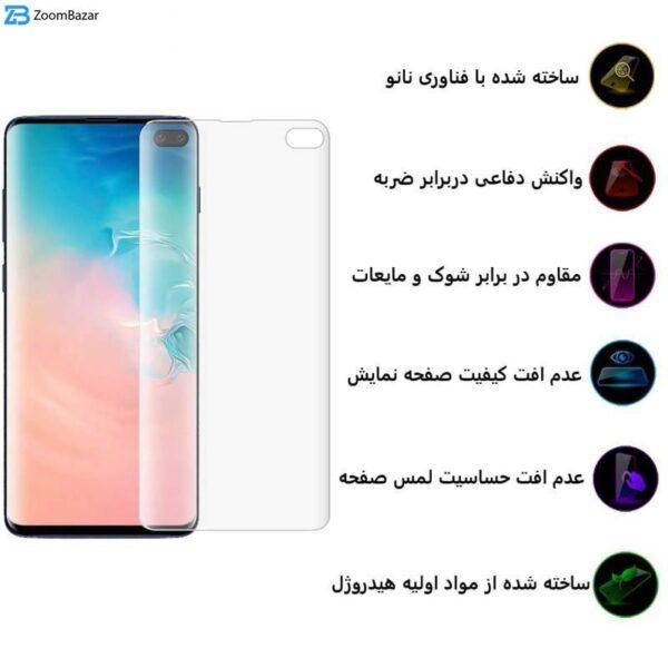 محافظ صفحه نمایش اپیکوی مدل Hydrogel مناسب برای گوشی موبایل سامسونگ Galaxy S10 Plus