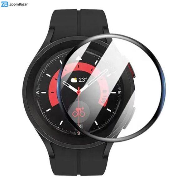 محافظ صفحه نمایش بوف مدل FullGlue-Flexible مناسب برای ساعت هوشمند سامسونگ Galaxy Watch 5 Pro 45mm