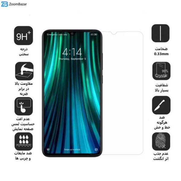 محافظ صفحه نمایش اپیکوی مدل Clear Pro مناسب برای گوشی موبایل شیائومی Redmi Note 8 Pro