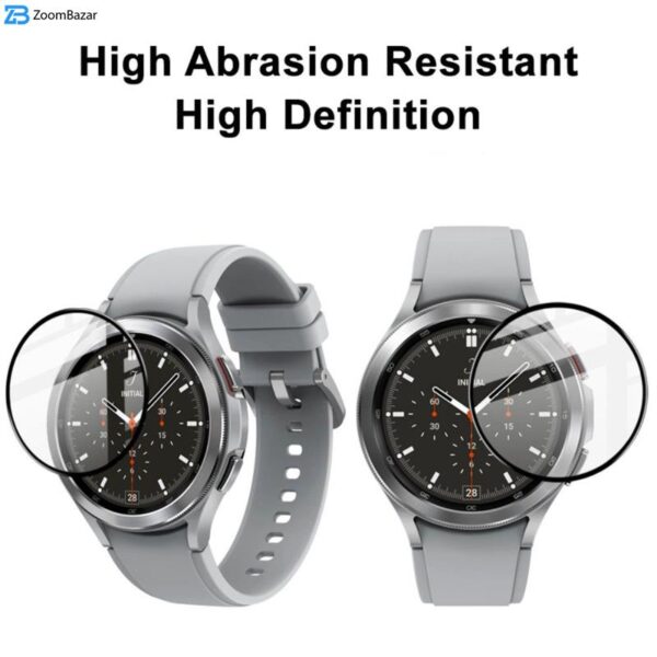 محافظ صفحه نمایش بوف مدل Glue-Flexible مناسب برای ساعت هوشمند سامسونگ Galaxy Watch 5 / 4 46 mm