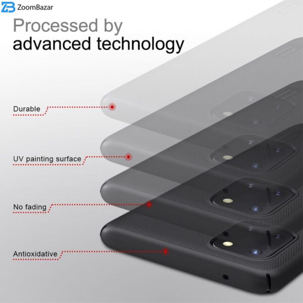 قاب سامسونگ Galaxy Note 10 Lite نیلکین مدل Super Frosted Shield زوم بازار Open Box