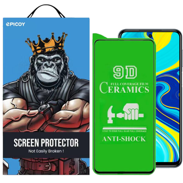 محافظ صفحه نمایش سرامیکی اپیکوی مدل Ceramic unbreakable مناسب برای گوشی موبایل شیائومی Redmi Note 9s/Note 9 Pro/Note 9 Pro Max/ Note 10 lite