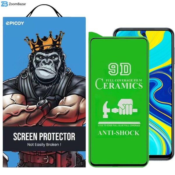 محافظ صفحه نمایش سرامیکی اپیکوی مدل Ceramic unbreakable مناسب برای گوشی موبایل شیائومی Redmi Note 9s/Note 9 Pro/Note 9 Pro Max/ Note 10 lite