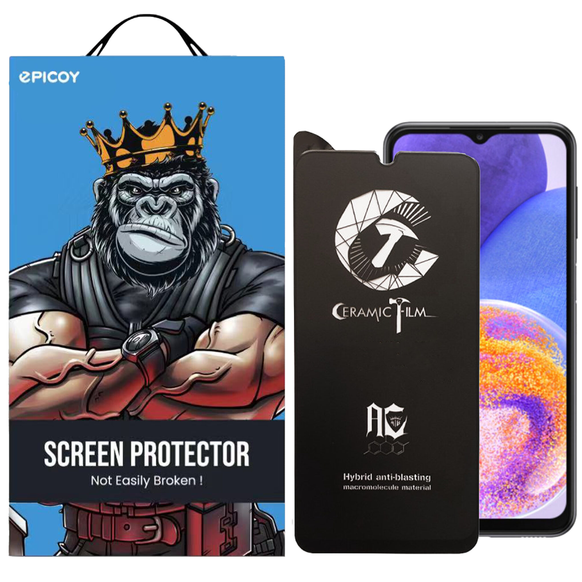 محافظ صفحه نمایش مات سرامیکی اپیکوی مدل CR7-M مناسب برای گوشی موبایل سامسونگ Galaxy A23 4G / A23 5G / A13 4G / A13 5G