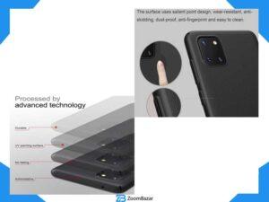 قاب سامسونگ Galaxy Note 10 Lite نیلکین مدل Super Frosted Shield زوم بازار Open Box