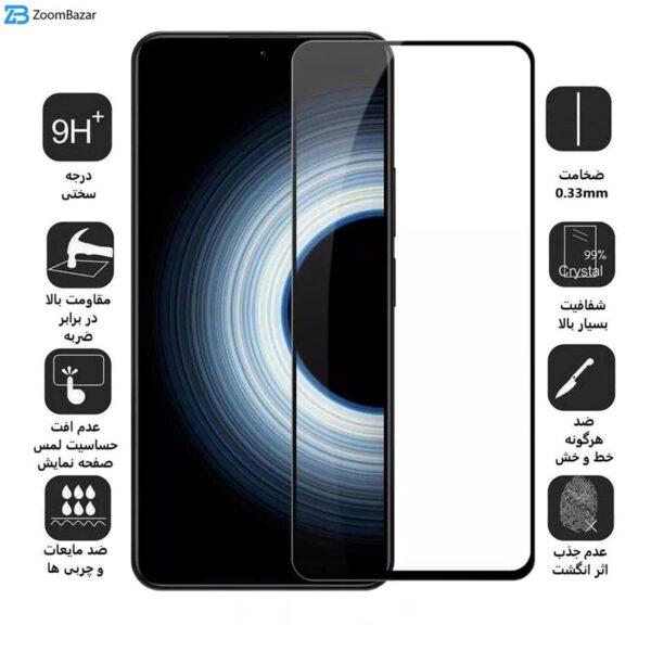 محافظ صفحه نمایش بوف مدل F33 مناسب برای گوشی موبایل شیائومی Redmi K50 Ultra / Xiaomi 12T / 12T Pro