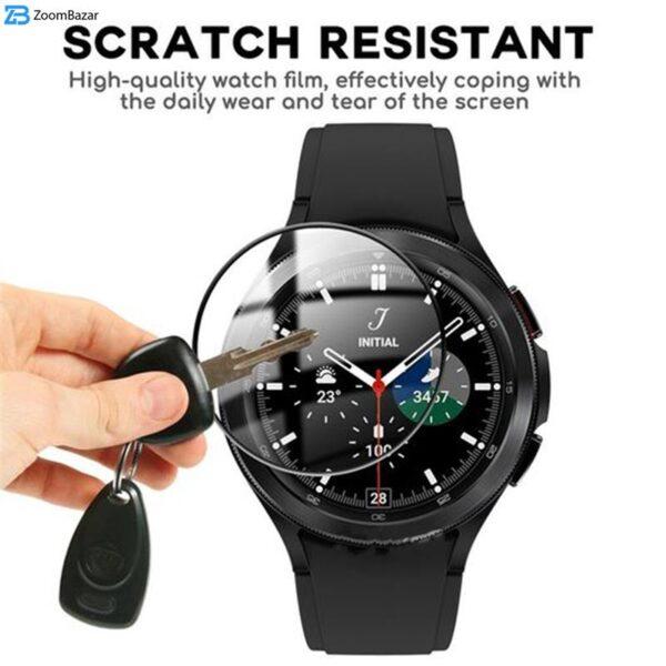 محافظ صفحه نمایش بوف مدل FullGlue-Flexible-G مناسب برای ساعت هوشمند سامسونگ Galaxy Watch 5 / 4 46 mm