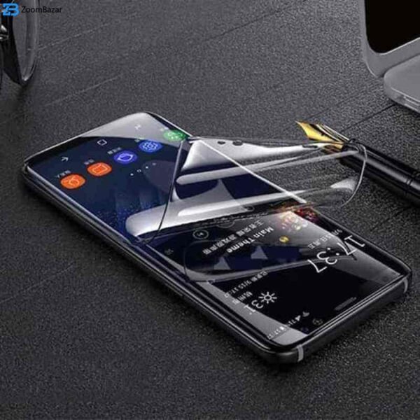 محافظ صفحه نمایش بوف مدل Hydrogel مناسب برای گوشی موبایل سامسونگ Galaxy S23 Plus به همراه محافظ پشت گوشی