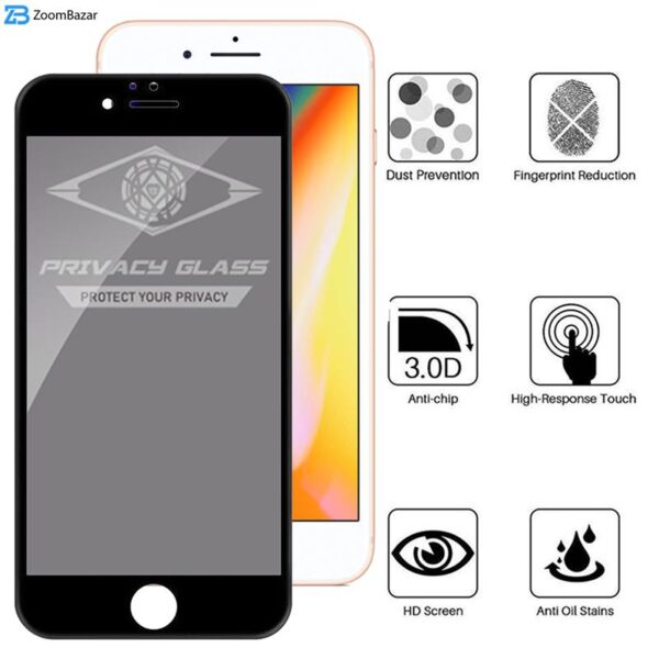 محافظ صفحه نمایش حریم شخصی اپیکوی مدل PvSight مناسب برای گوشی موبایل اپل iPhone 8 Plus /7 Plus