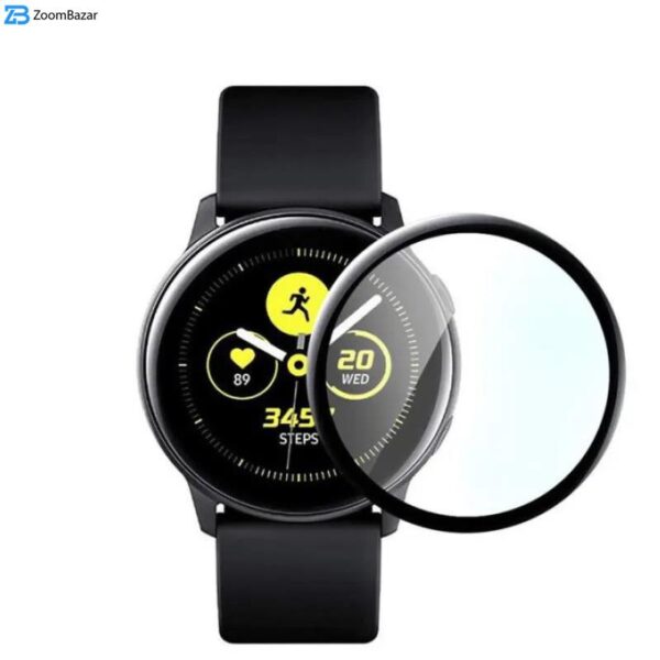 محافظ صفحه نمایش بوف مدل FullGlue-Flexible-G مناسب برای ساعت هوشمند سامسونگ Galaxy Watch 4/5 /Active 2 44mm