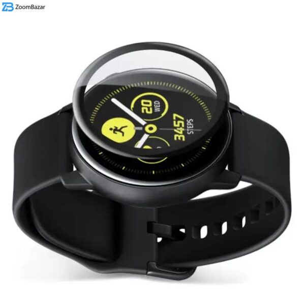 محافظ صفحه نمایش بوف مدل FullGlue-Flexible مناسب برای ساعت هوشمند سامسونگ Galaxy Watch 4/5 /Active 2/1 40mm