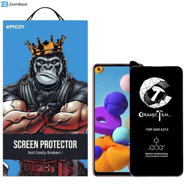 محافظ صفحه نمایش سرامیکی اپیکوی مدل CR7 مناسب برای گوشی موبایل سامسونگ Galaxy A21s