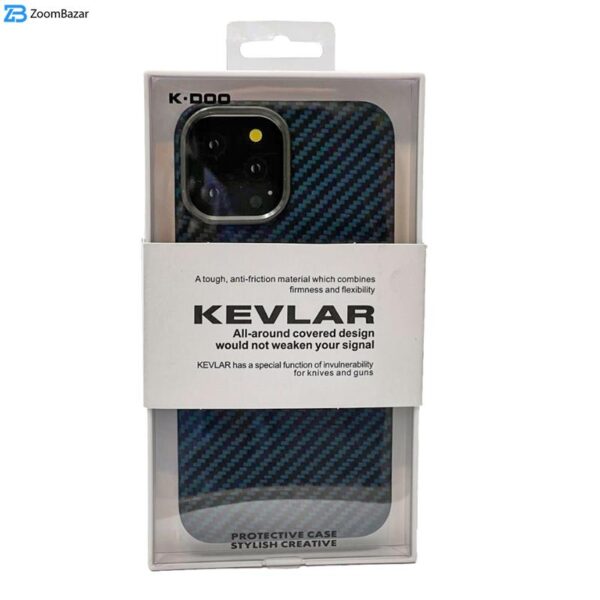 کاور کی-دوو مدل KEVLAR مناسب برای گوشی موبایل اپل IPHONE 12 PRO Max