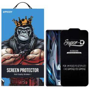 محافظ صفحه نمایش اپیکوی مدل Super 5D مناسب برای گوشی موبایل شیائومی Poco F3 GT/ Poco F4 GT/ Redmi K40 Gaming / K50 Gaming