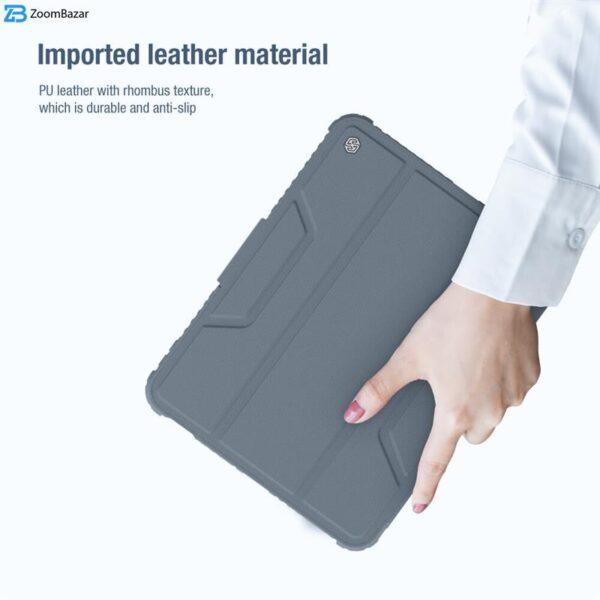 کیف کلاسوری نیلکین مدل Camshield Bumper Leather مناسب برای تبلت اپل iPad 10 / iPad 10.9 (2022)