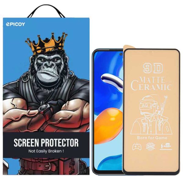 محافظ صفحه نمایش سرامیکی مات اپیکوی مدل BodyGuard مناسب برای گوشی موبایل شیائومی Redmi Note 11 (Global / 4G) / Note 11S 4G (Global) / Note 10 4G (Global) / Note 10S / Note 11 SE / Poco M5s