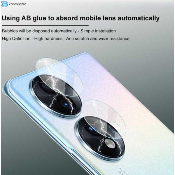 محافظ لنز دوربین اپیکوی مدل 3D Lens-Clear مناسب برای گوشی موبایل آنر 70