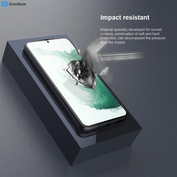 محافظ صفحه نمایش نیلکین مدل Impact Resistant مناسب برای گوشی موبایل سامسونگ Galaxy S23 Plus بسته دو عددی